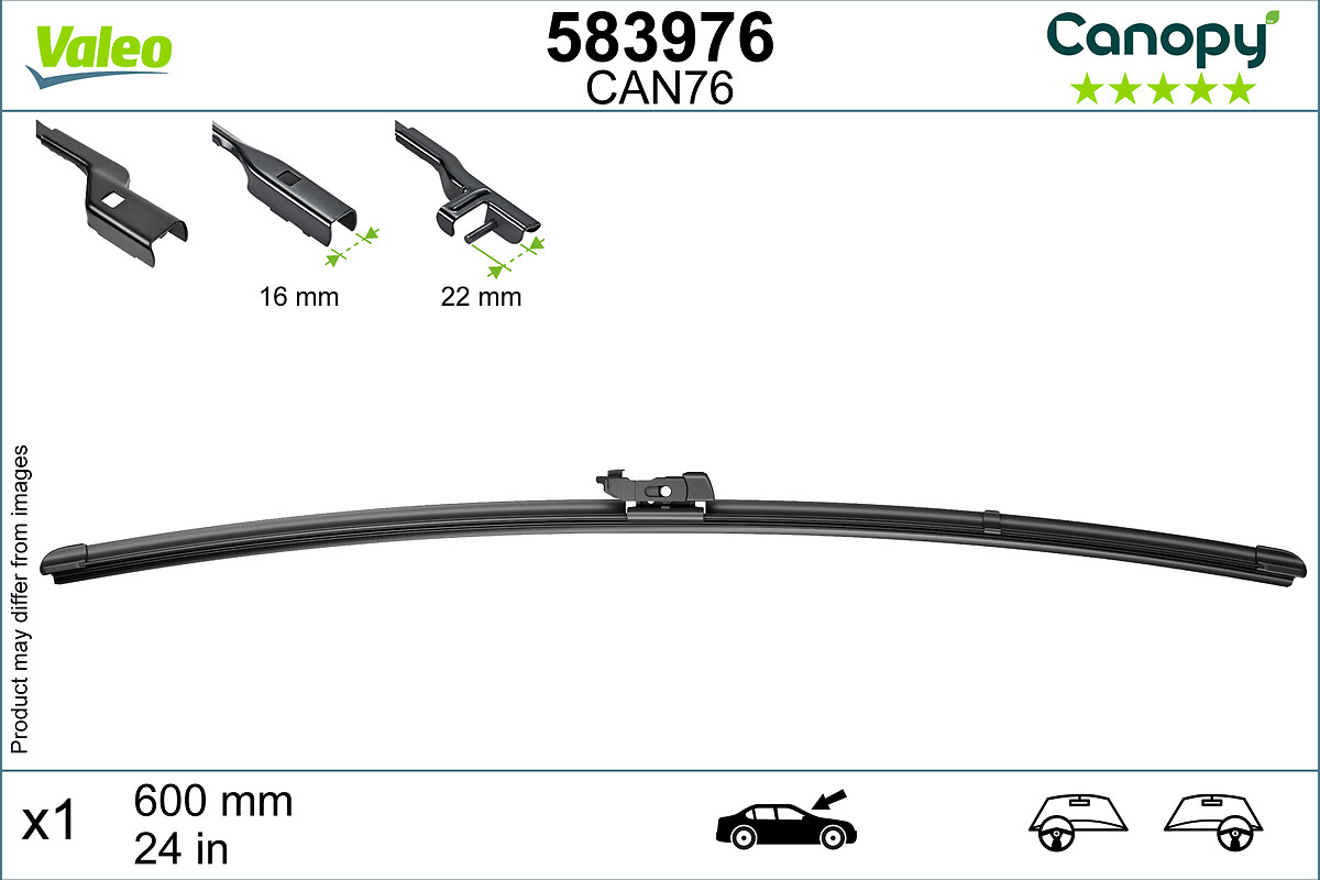 Lamela stergator 583976 VALEO